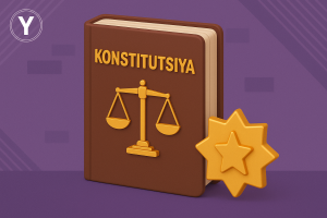 Konstitutsiya — adolat poydevori!