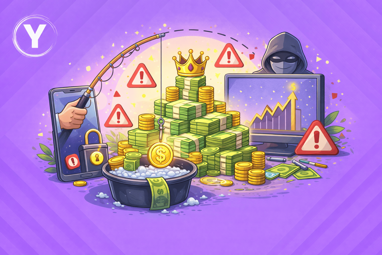 Tez boyish tuzog‘i: investitsiya scam qanday ishlaydi?